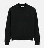 Ami Paris - Sweatshirt Ami De Coeur – Noir Rouge