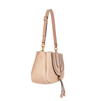 Chloe' Marcie Shoulder Bag - Beige - Femme