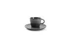 Stitch - Set De 4 Tasses À Moka - Grès - Gris