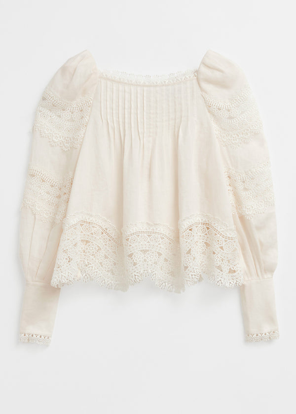 Blouse La Bryce Treasure - Blanche