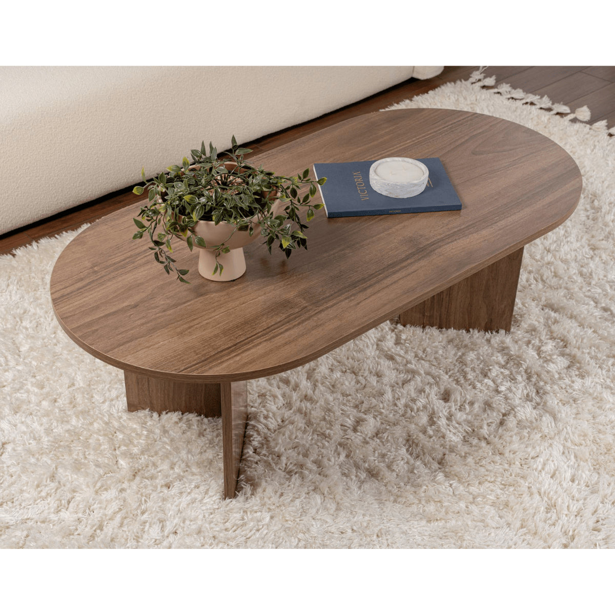 Iris - Table Basse Ovale