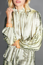 La Chemise Darline Imprimé Classy Tie And Dye Fabriquée En Italie
