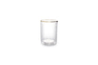 Rome - Set De 2 Tasses Double Paroi - Verre Borosilicaté - Transparent