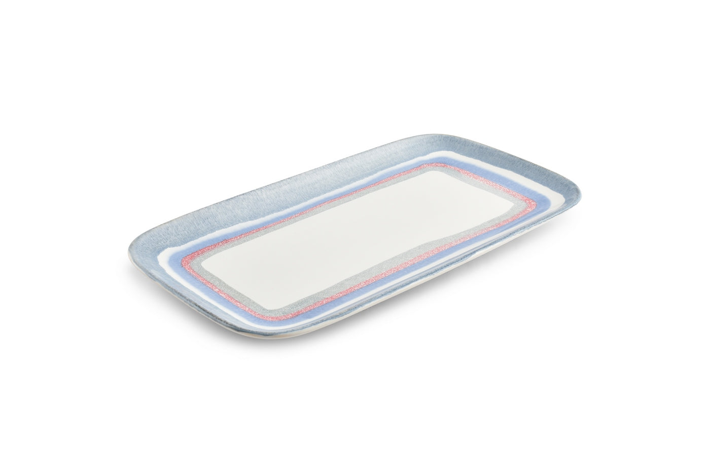 Palma - Plat À Servir Spar - Grès - Blanc