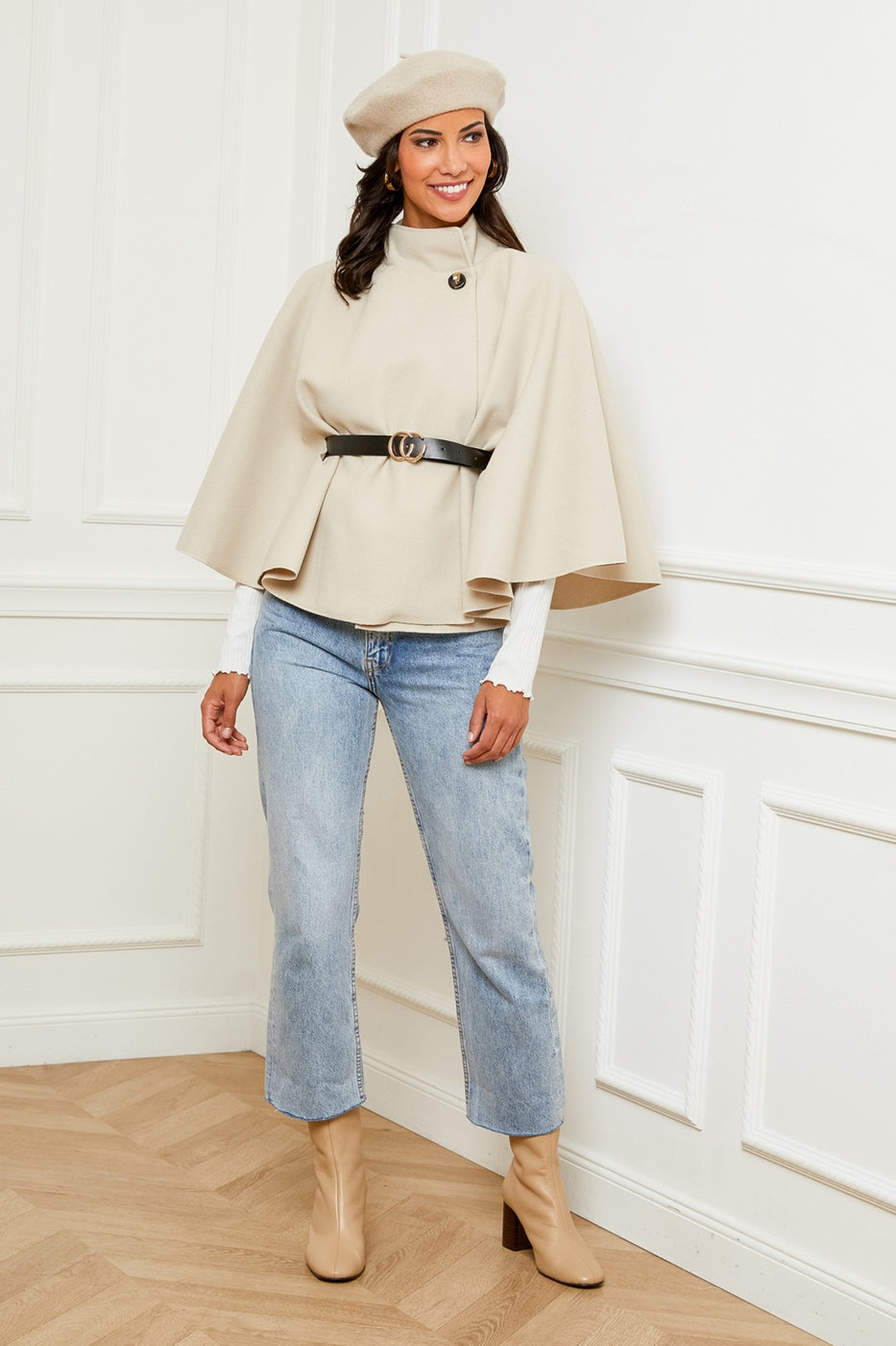 Manteau 8549 - Ecru