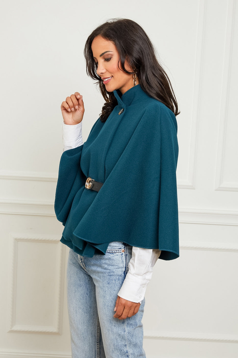 Manteau 8549 - Petrole