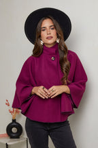 Manteau 8549 - Prune