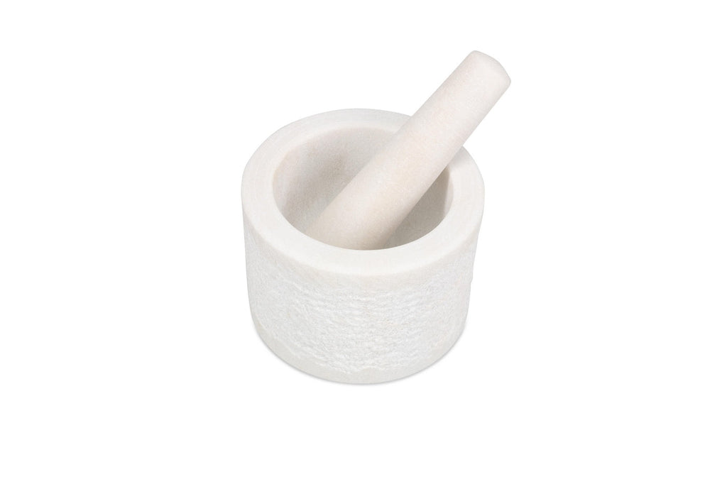 Marbliss - Mortier Et Pilon - Marble - Blanc