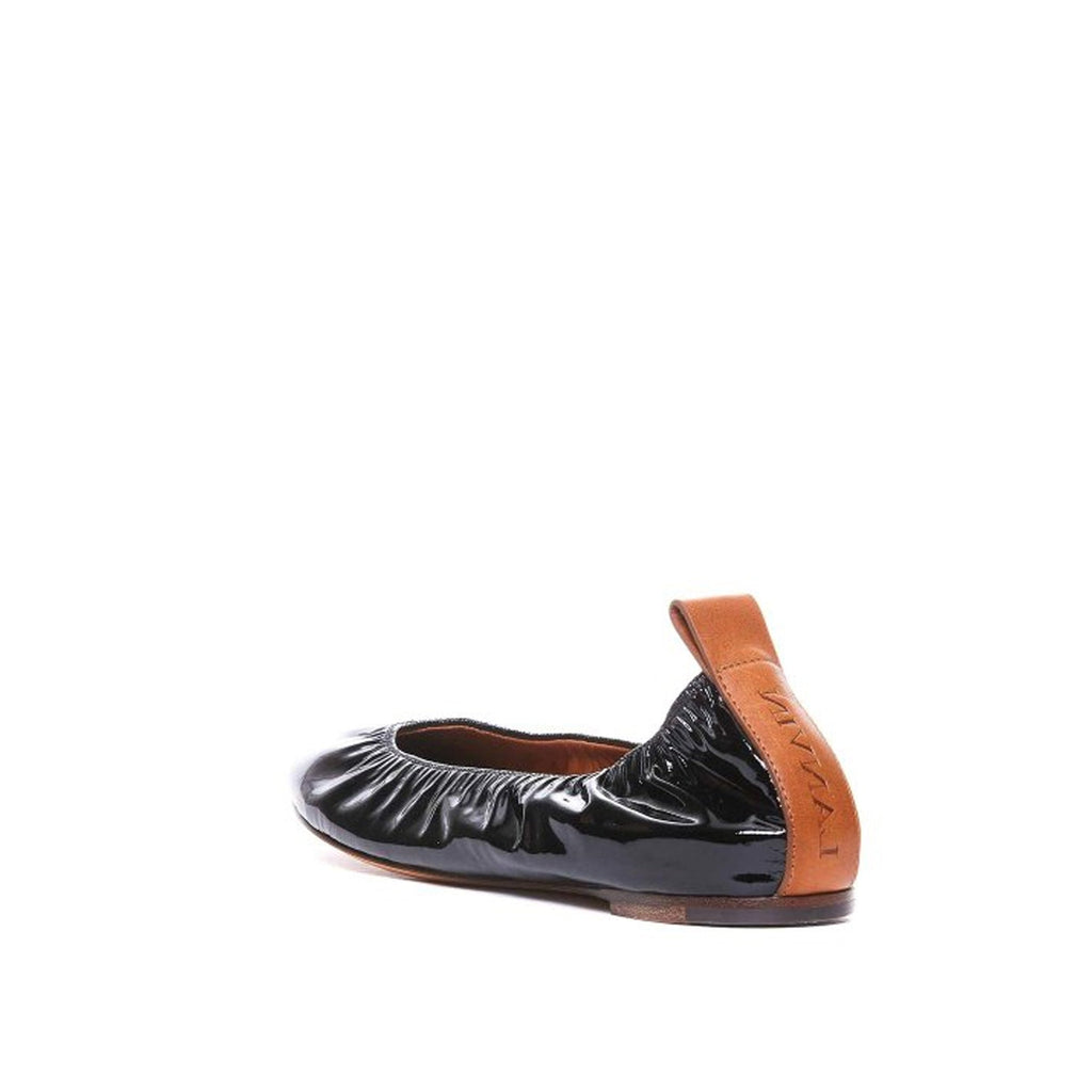 Ballerines Lanvin Leather - Black - Femme