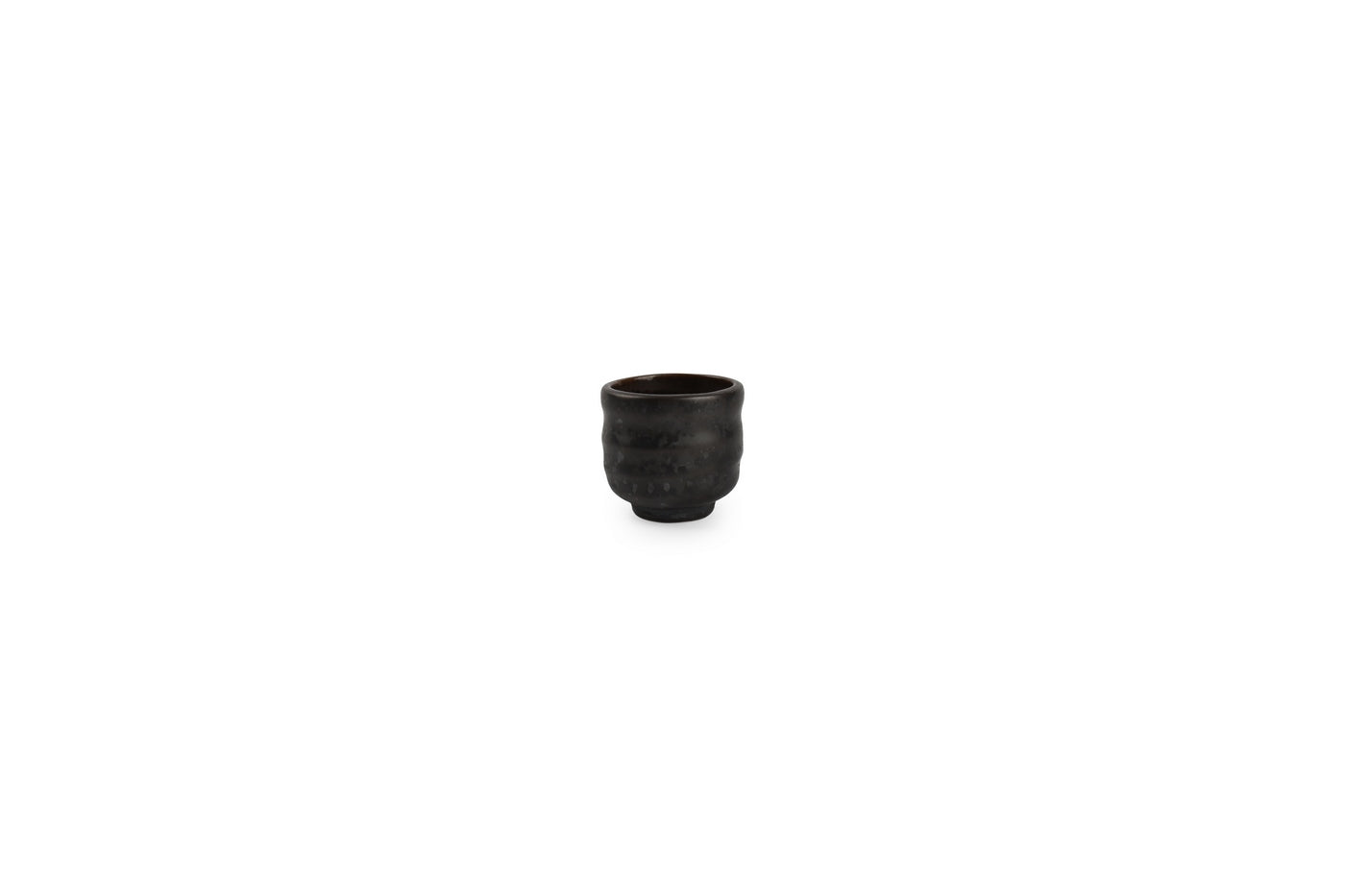 Oishi - Set De 6 Bols/Chopes - Porcelaine - Ambre