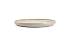 Curvy - Set De 4 Assiettes Plates - Grès - Perle