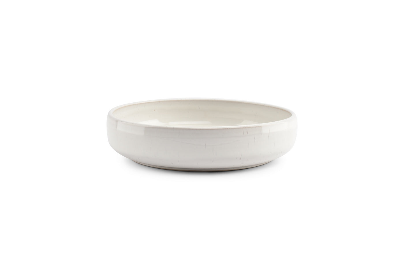 Curvy - Set De 2 Assiettes Creuses - Grès - Perle