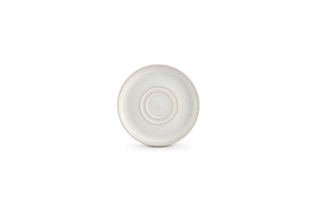 Curvy - Set De 4 Soucoupes - Grès - Perle