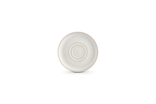 Curvy - Set De 4 Soucoupes - Grès - Perle
