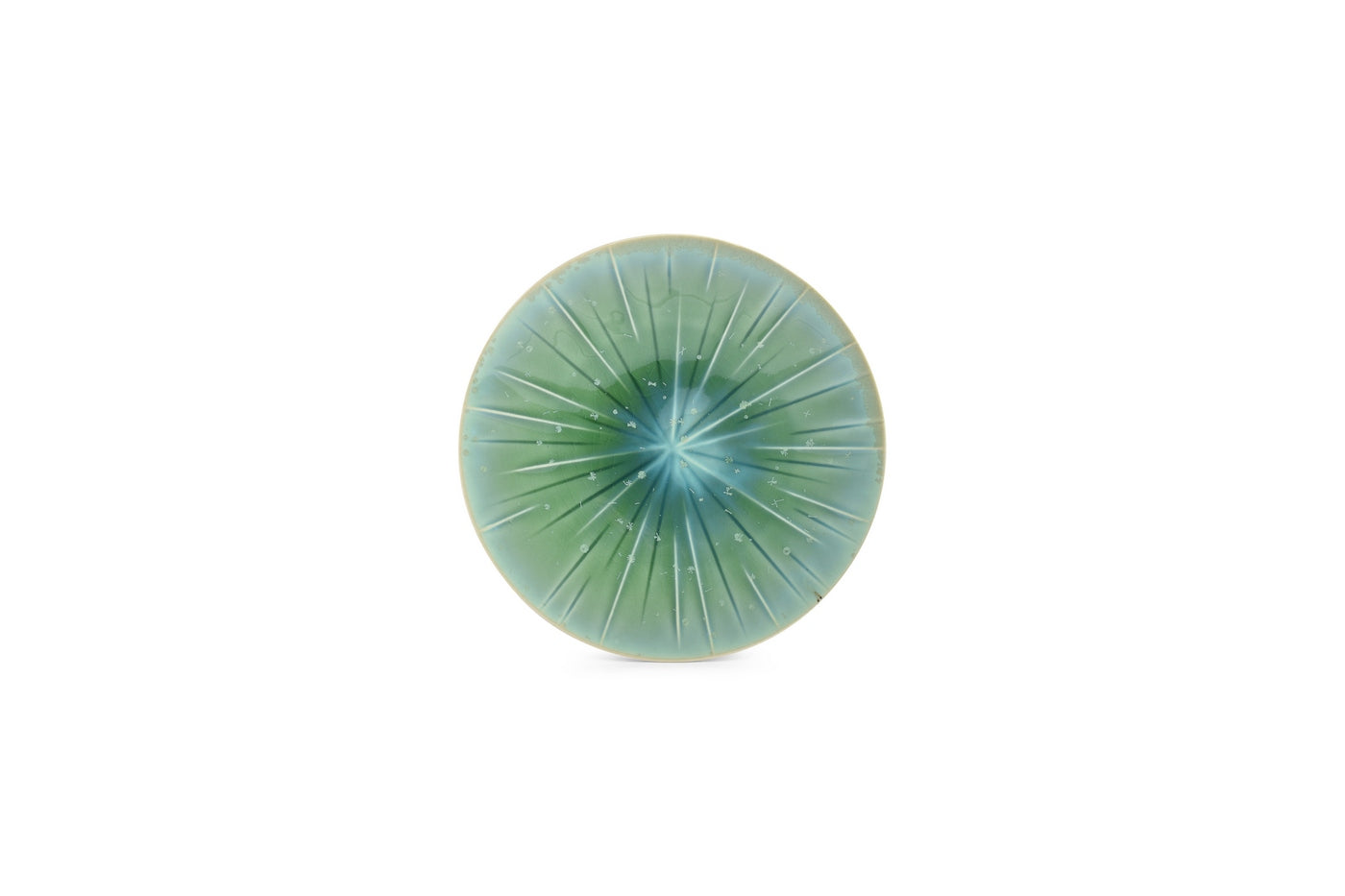 Eclipse - Set De 4 Assiettes Plates - Grès - Turquoise