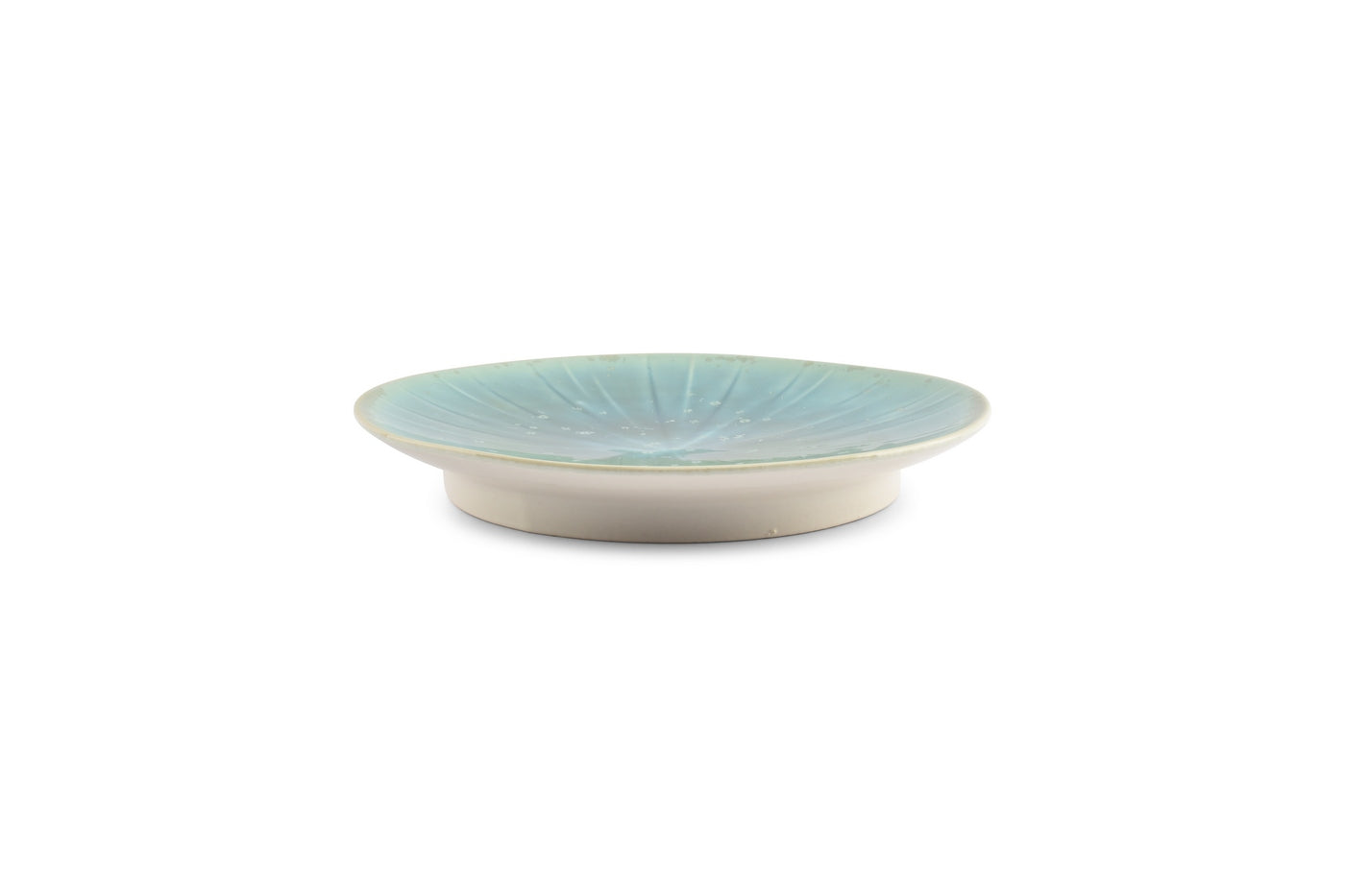 Eclipse - Set De 4 Assiettes Plates - Grès - Turquoise