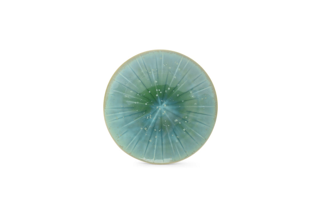 Eclipse - Set De 4 Assiettes Plates - Grès - Turquoise