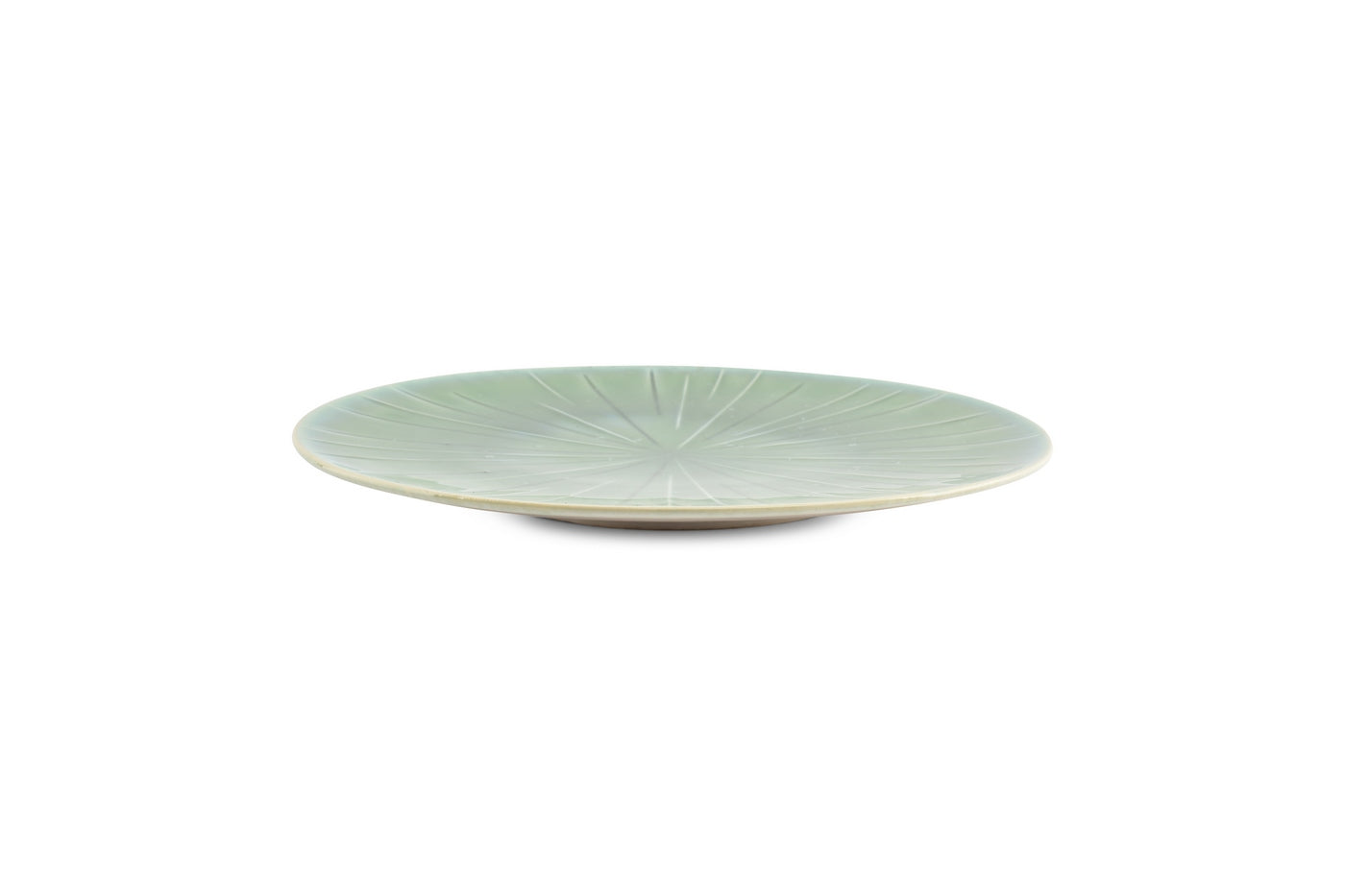 Eclipse - Set De 4 Assiettes Plates - Grès - Turquoise