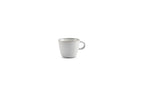 Fina - Set De 4 Tasses À Moka - Grès - Blanc/Gris