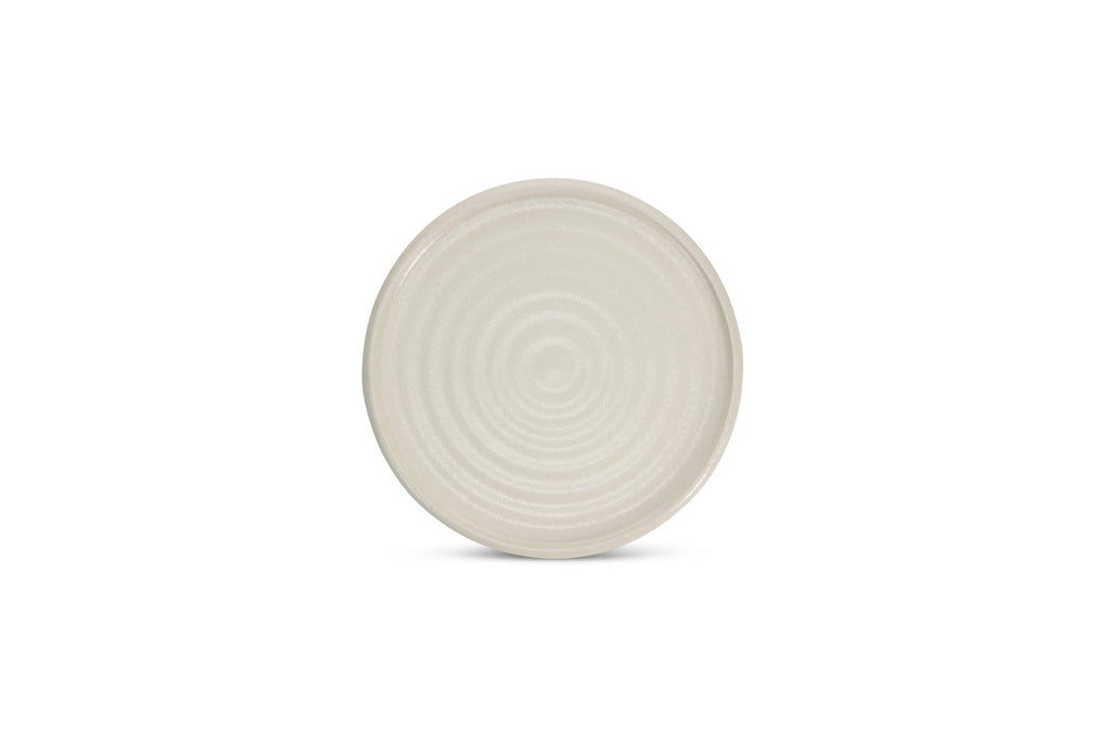 Mochi - Set De 4 Grandes Assiettes Plates - Grès - Beige