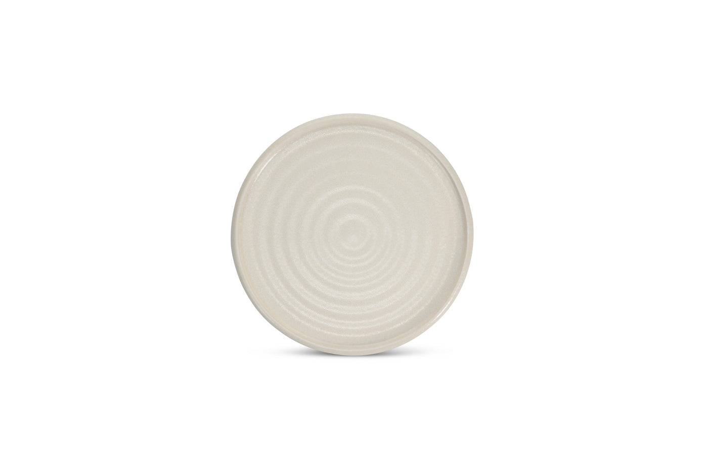 Mochi - Set De 4 Grandes Assiettes Plates - Grès - Beige