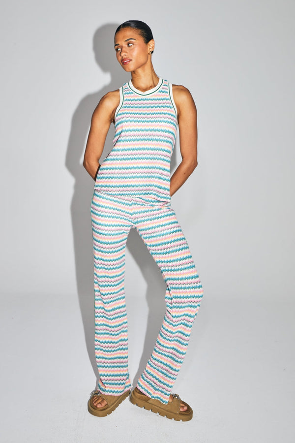 Le Pantalon Edwin Tricot Rainbow Fabriqué En Italie