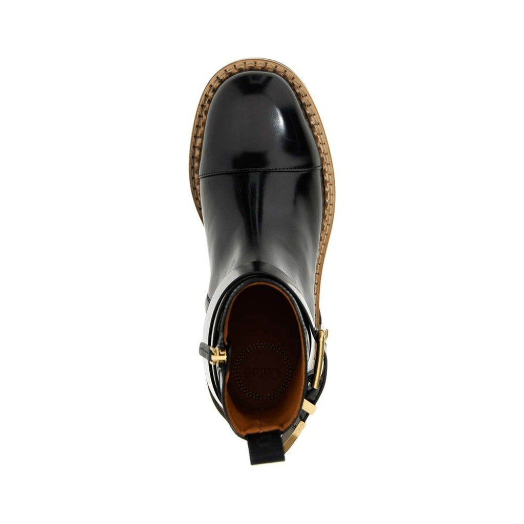 Bottes - Chloé Owena Leather  - Black