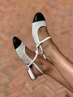 Slingback Maria - Blanc