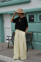 Pantalon Ample Chelsea - Jaune