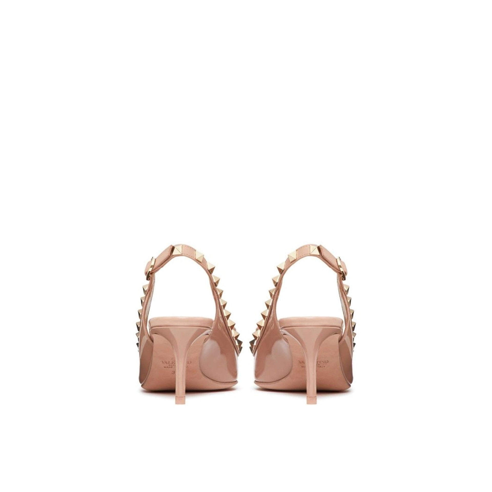 Escarpins Valentino Garavani Leather Slingback - Nude - Femme