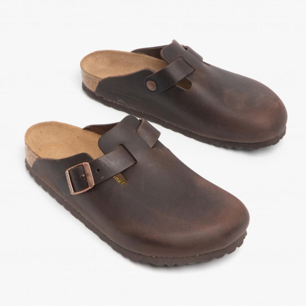 Birkenstock - Sabots Boston - Marron - Unisexe