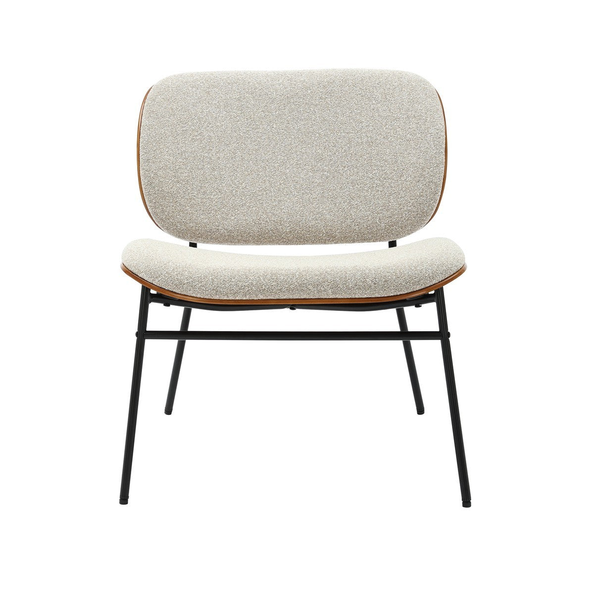 Aurel - Fauteuil - Tissu - Écru
