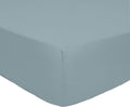 Drap Housse , Bonnet 30Cm 100% Percale De Coton 80Fils Azur - Bleu Azur