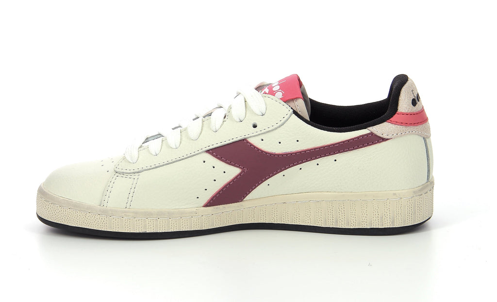 Diadora - Sneakers Basses Game L L Ico W - Silver Peony/Black/Tea - Femme