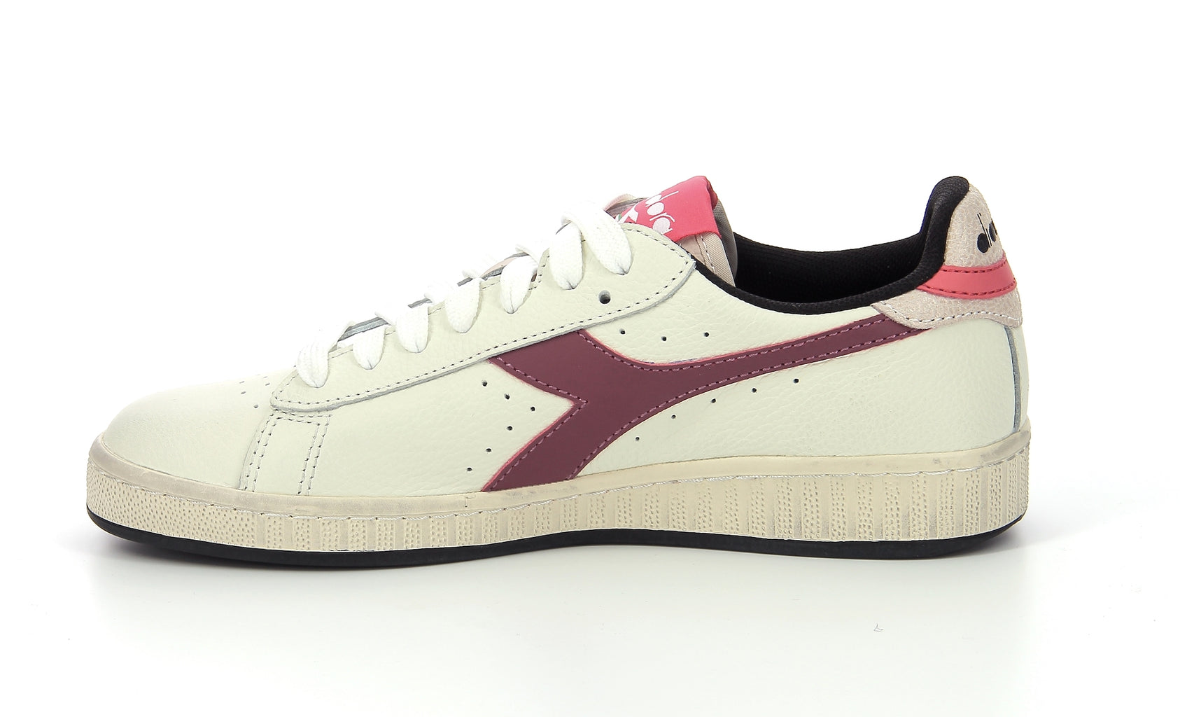 Diadora - Sneakers Basses Game L L Ico W - Silver Peony/Black/Tea - Femme