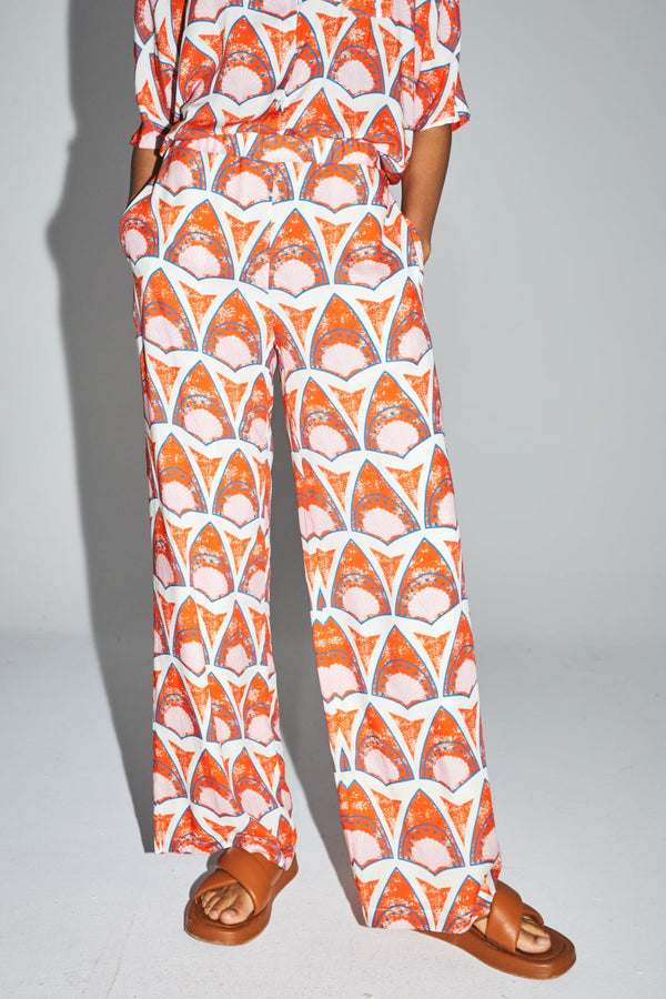 Le Pantalon Max Imprimé Calico Fabriqué En Italie