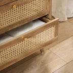 Palmo - Commode 6 Tiroirs - Rotin Naturel