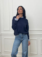 Pull Jeanne - Marine
