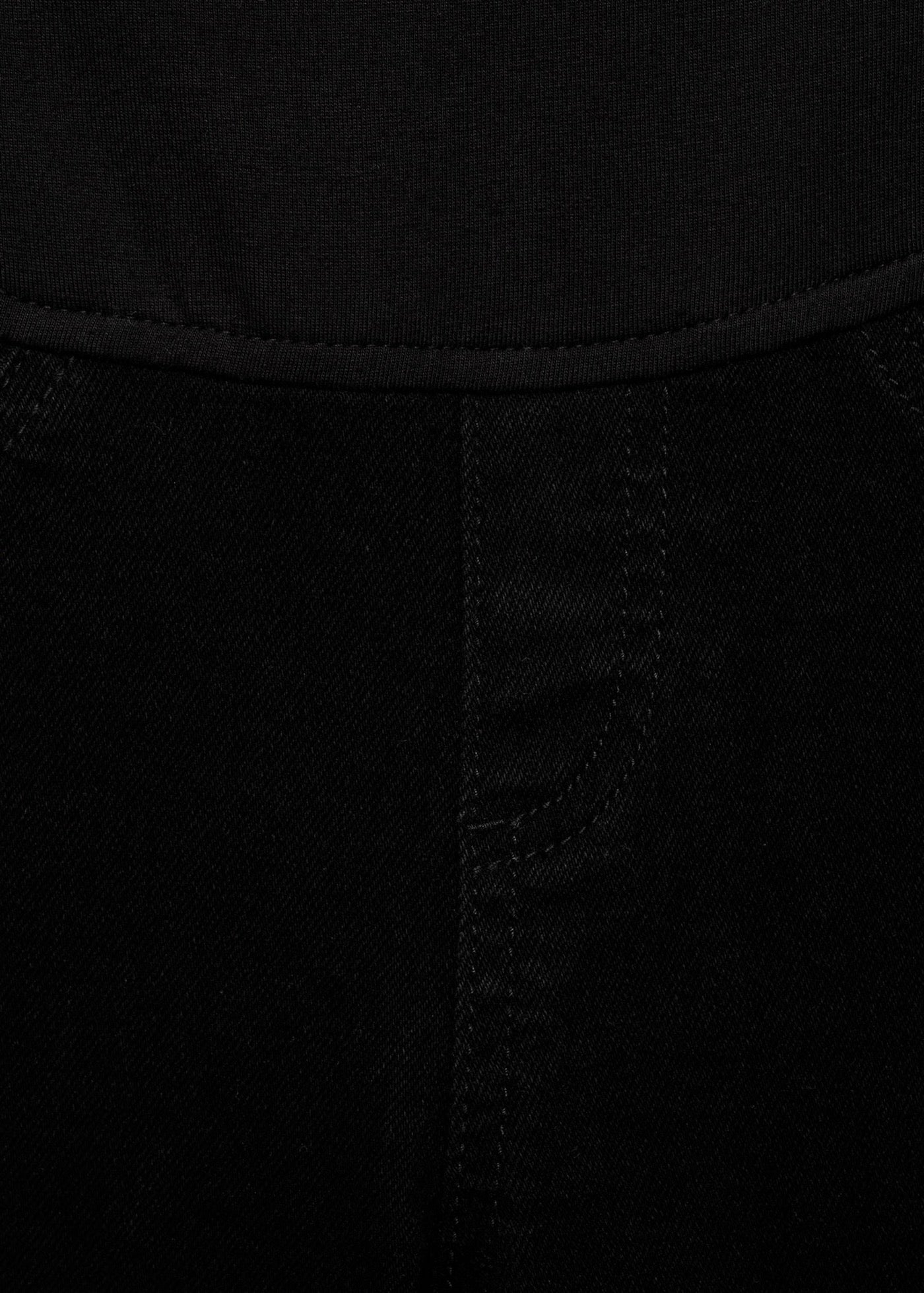 Jean De Grossesse Flare Crop
