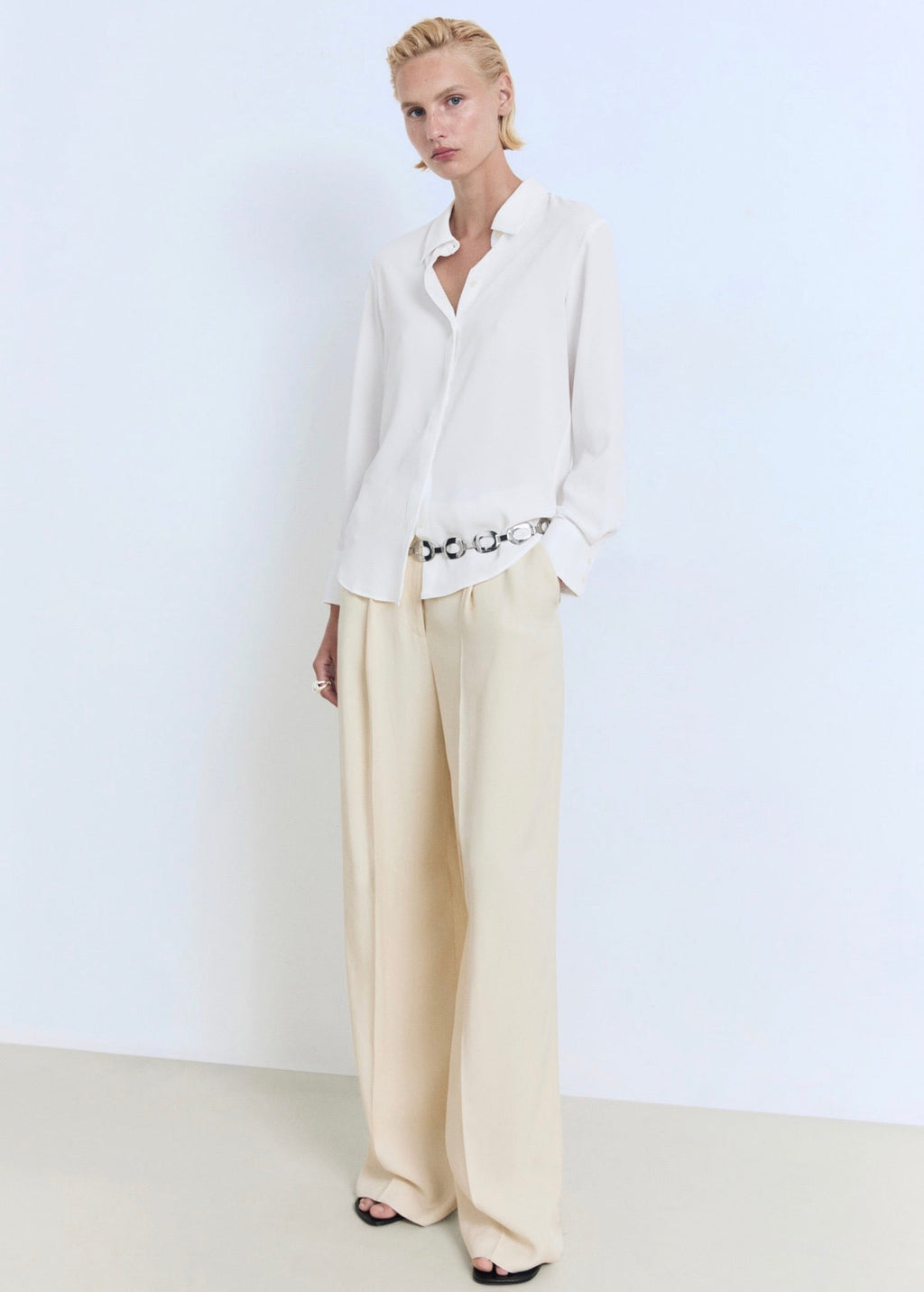 Chemise Fluide Manches Longues