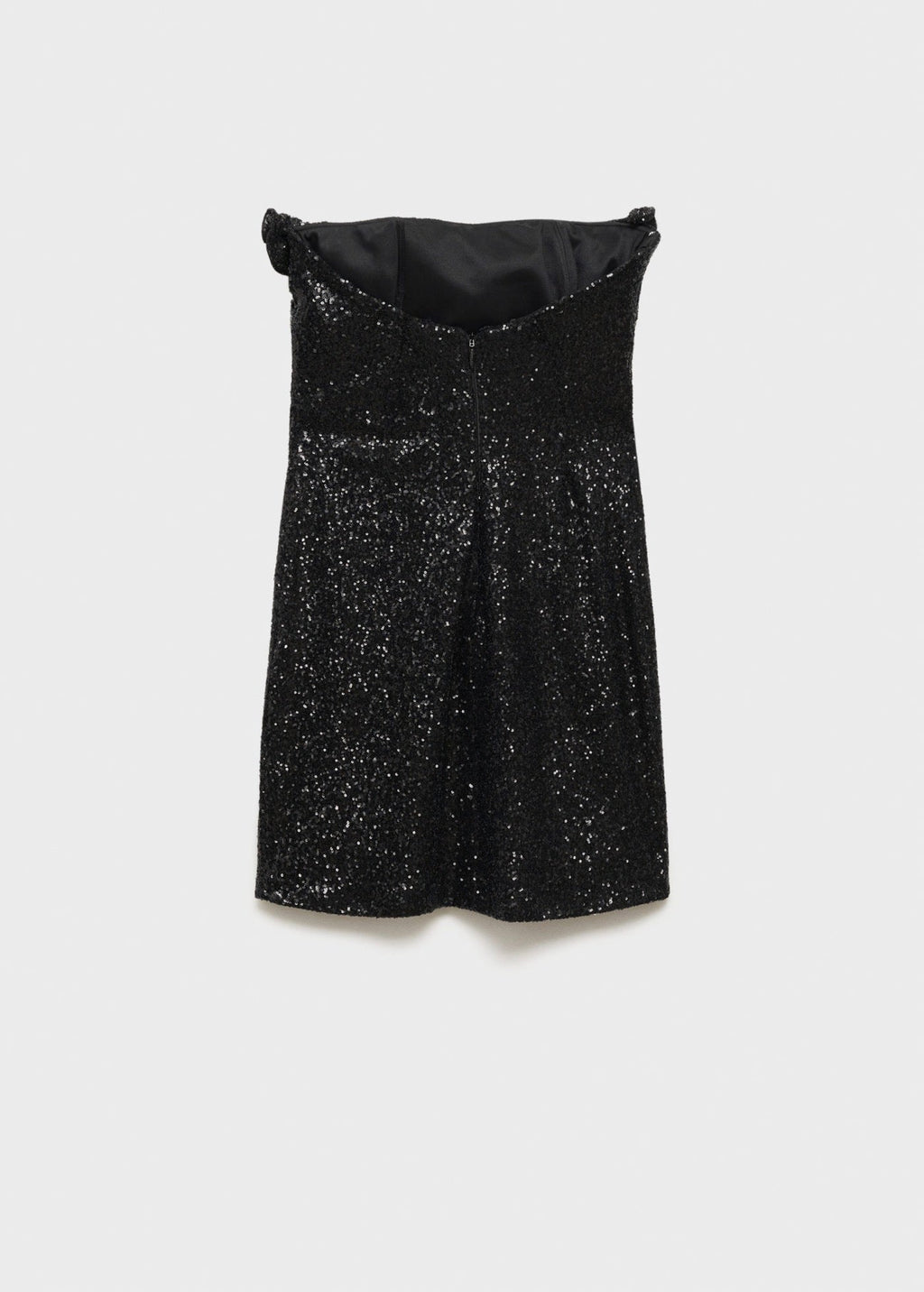 Robe Volant Ornement Paillettes