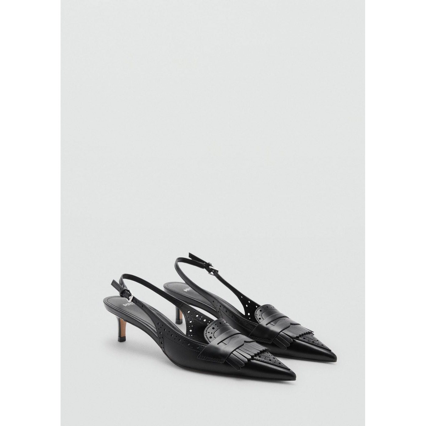 Chaussures Talon Franges