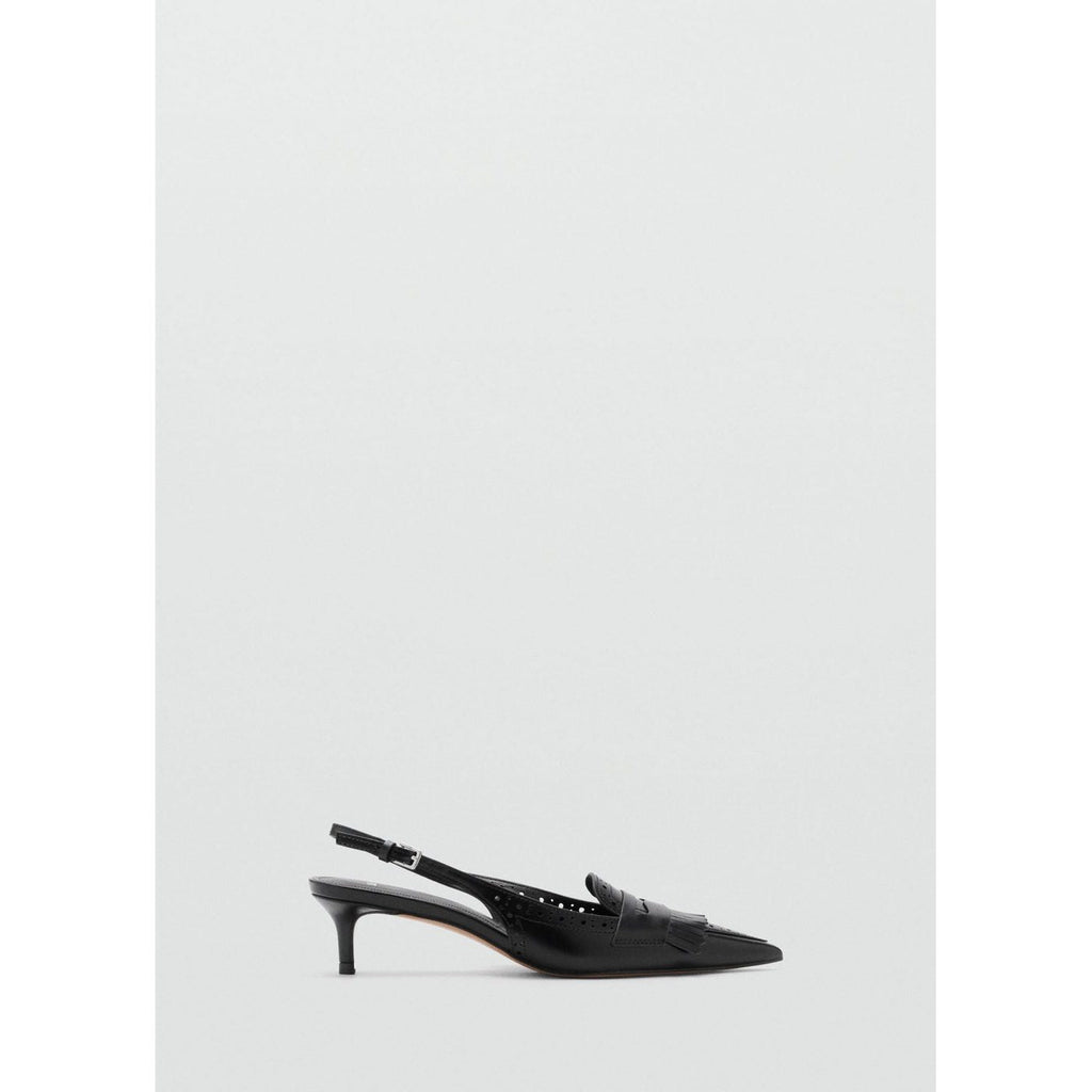 Chaussures Talon Franges