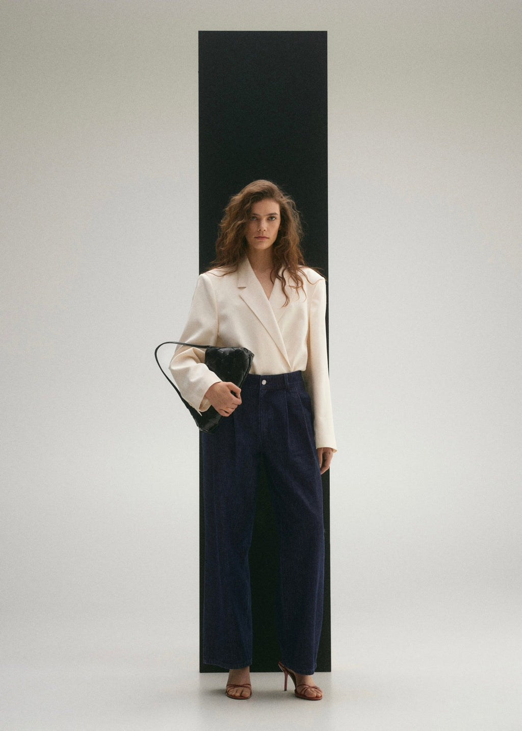 Jean Wideleg Pinces Rinse Wash