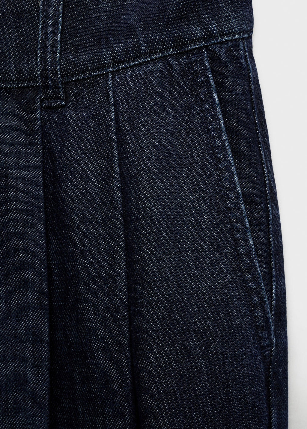 Jean Wideleg Pinces Rinse Wash