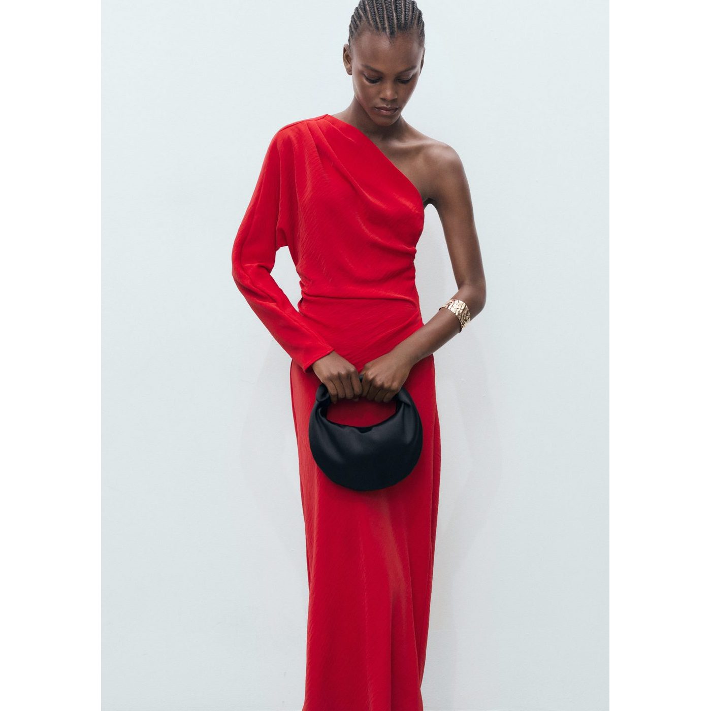 Robe Asymétrique Drapée