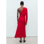 Robe Asymétrique Drapée