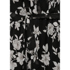 Robe À Fleurs Volantée