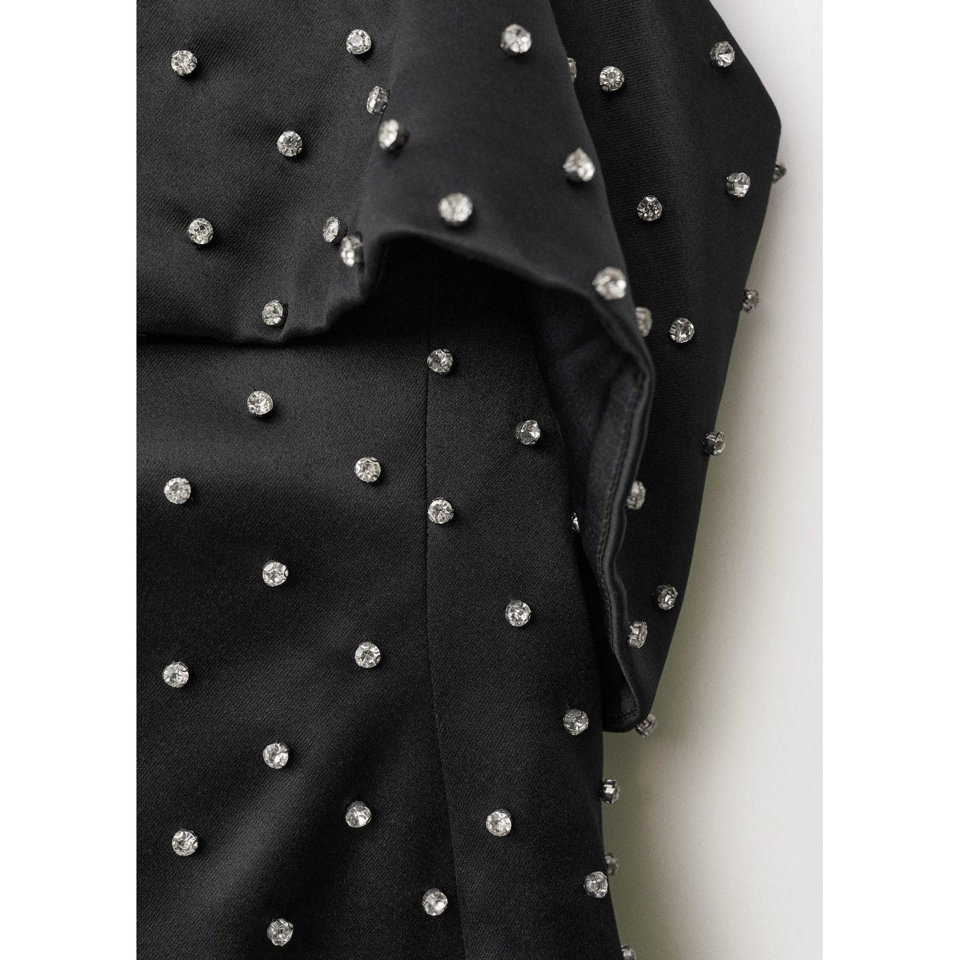 Robe Bustier Avec Ornements Brillants
