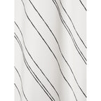 Robe À Rayures Satinée